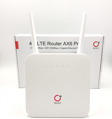 Haupt- Olax Ax6 Pro-300Mbps Cat4 4000mah drahtloser 4G LTE Router CPE Wifi