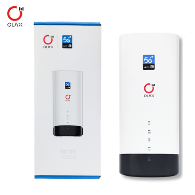 Olax G5018 Neues 5G CPE Modem WiFi6 Wireless Modem 5G-Router mit SIM-Kartenslot