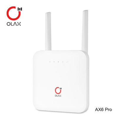 Industrieller LTE 4G Router-SIM Card WAN/LAN Modem Support CPE drahtloser 32 Geräte OLAX AX6 PRO